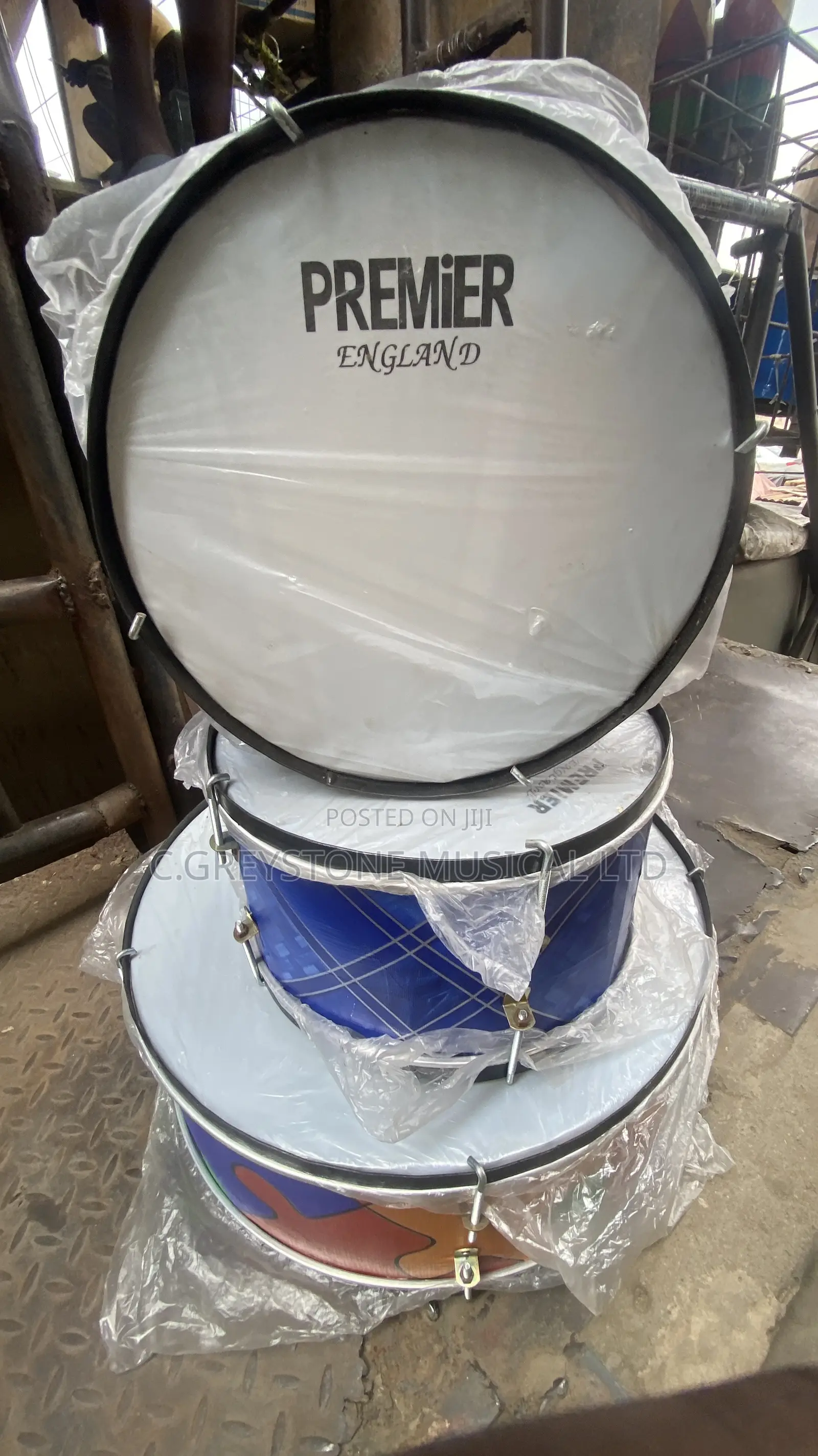 School Drum 3set Metal Body