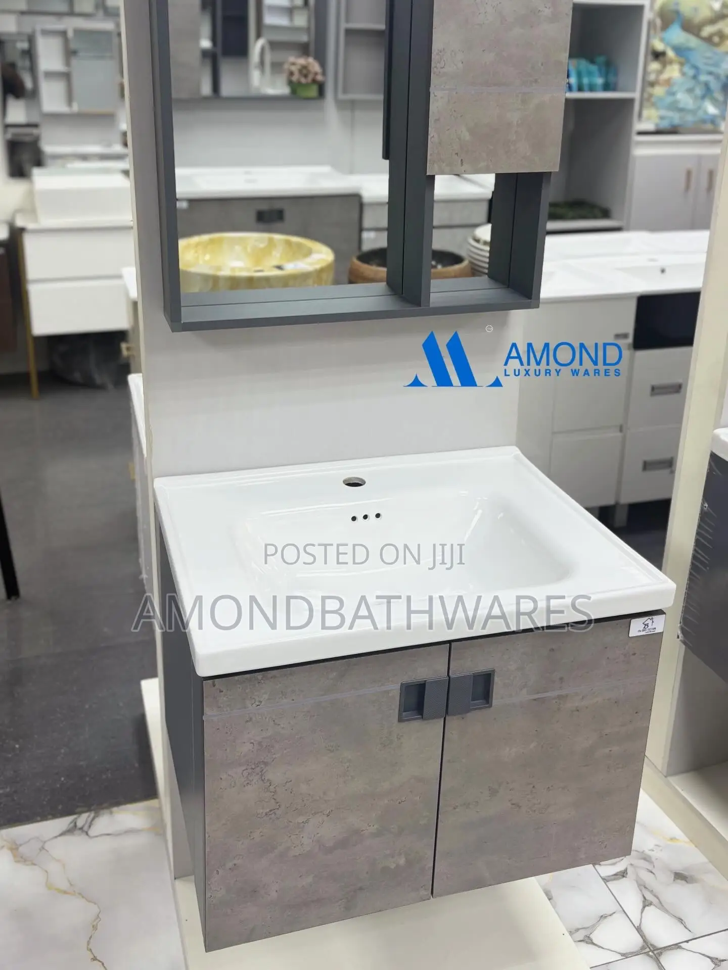 60cm Grey Cabinet