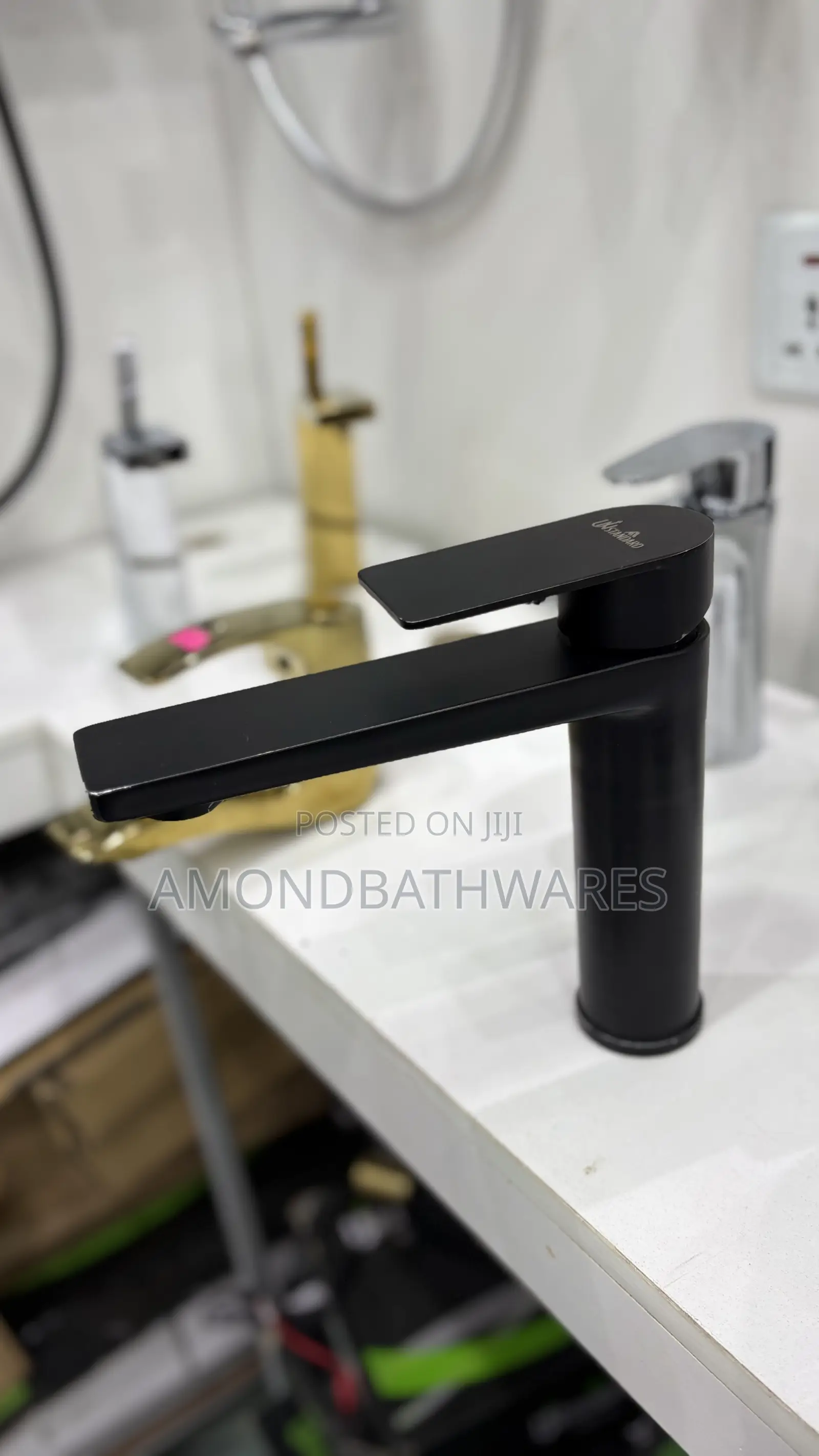 Matt Black Short Faucet