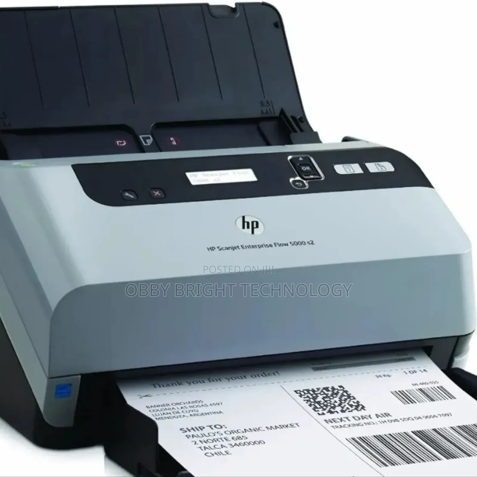 Hp Scanjet Enterprise Flow 5000 S2 Sheet Feed Scanner