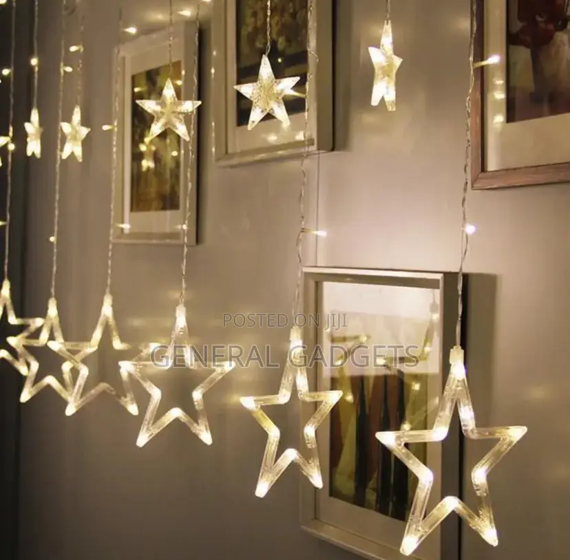Star Curtain Christmas Light