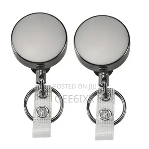 Selizo Retractable Badge Holder Key Holder