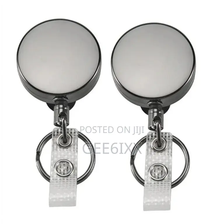 Selizo Retractable Badge Holder Key Holder