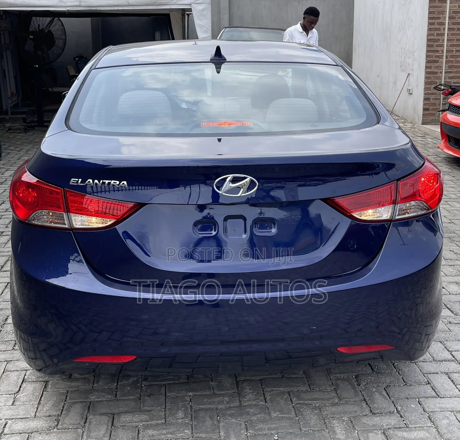 Hyundai Elantra 2013 Blue