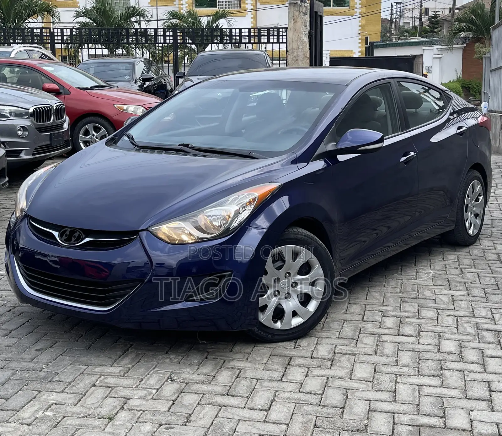 Hyundai Elantra 2013 Blue