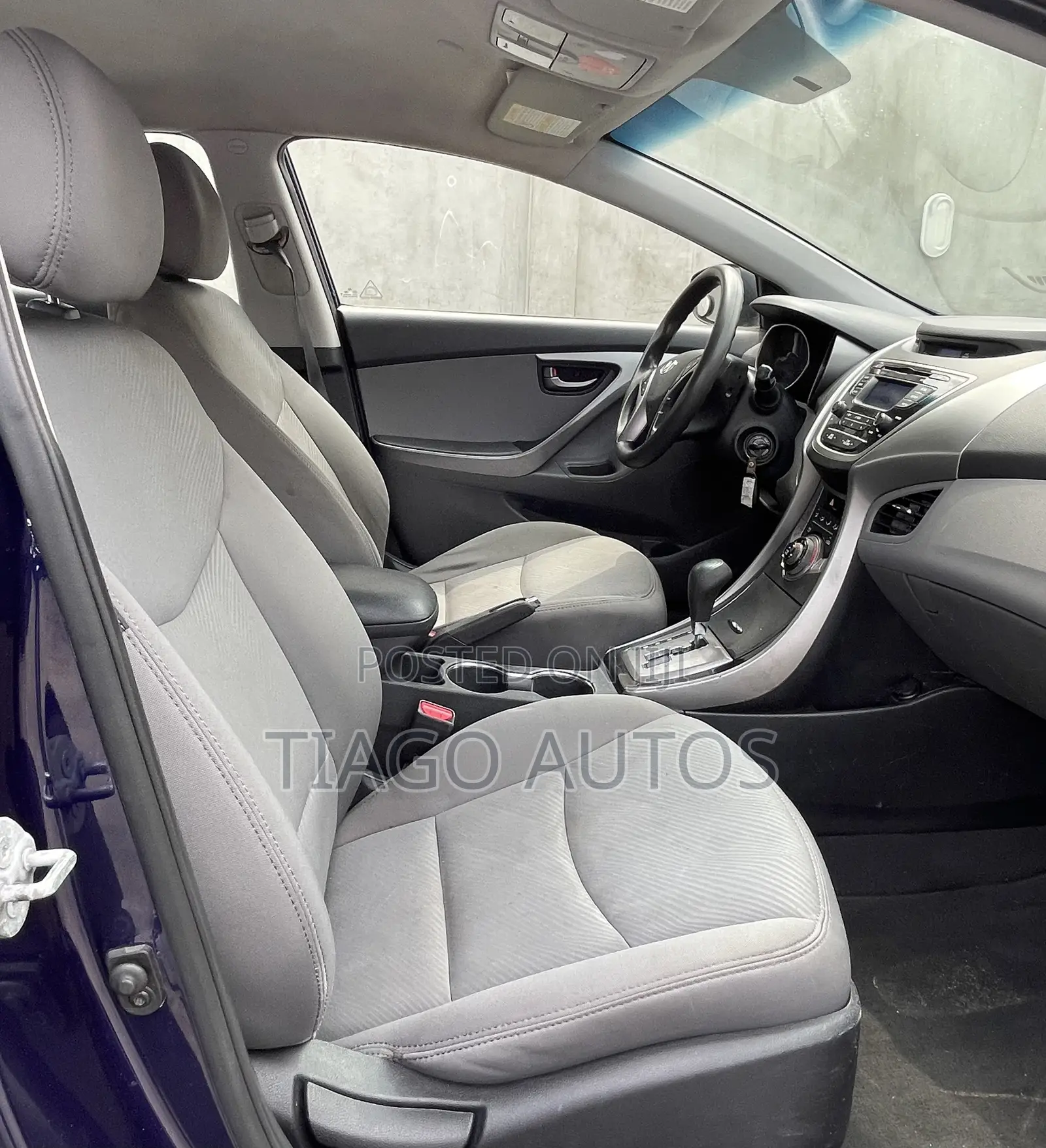 Hyundai Elantra 2013 Blue