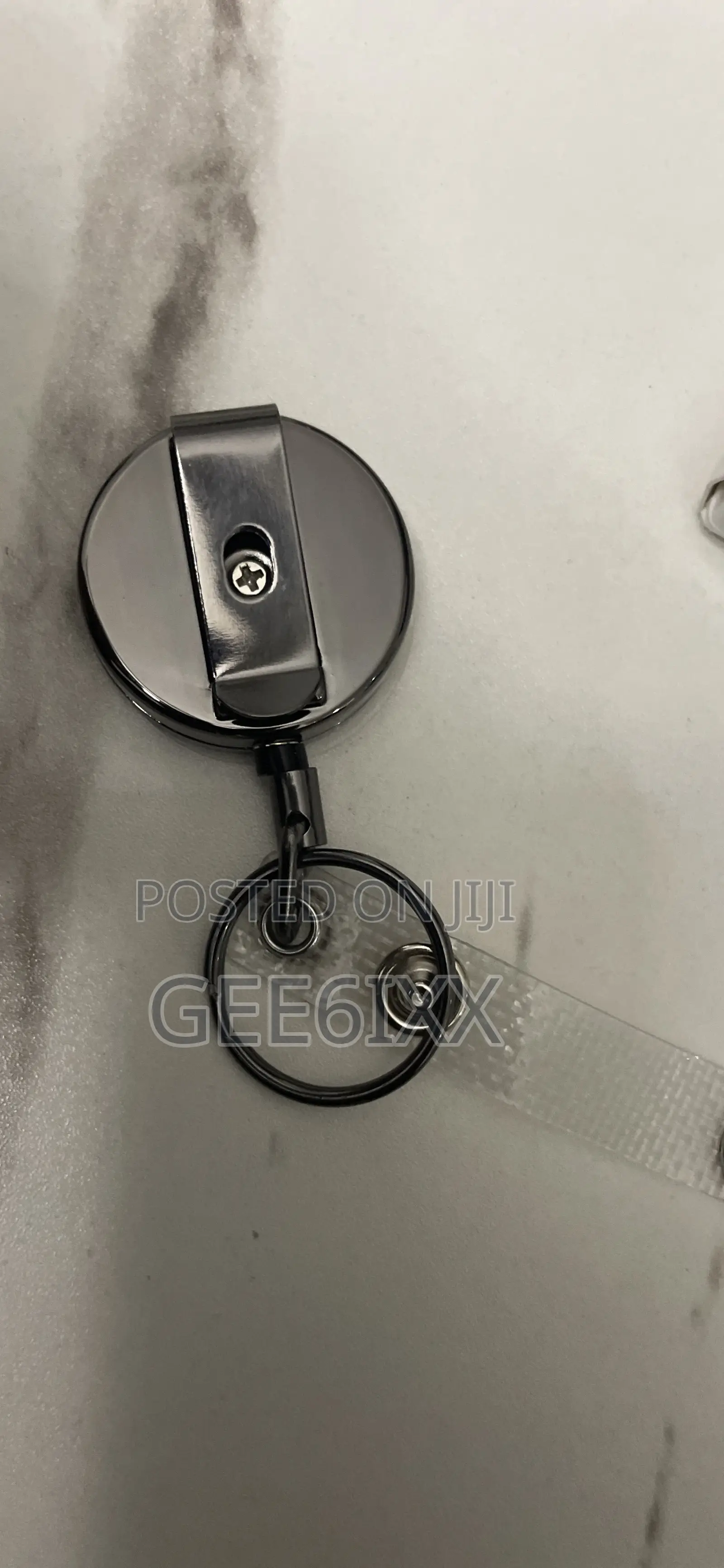 Selizo Retractable Badge Holder Key Holder