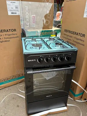 Maxi 4 Burner Gas Cooker With Oven
