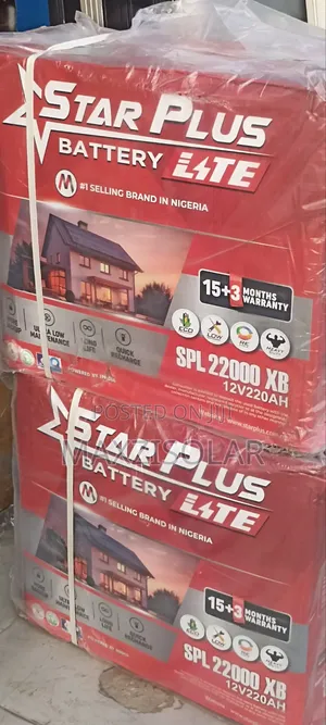 220ah Starplus Tubular Battery