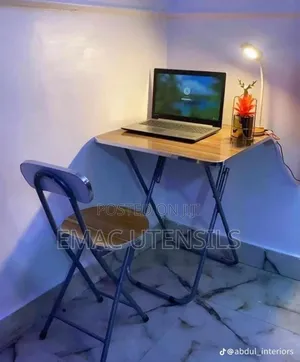 Adjustable Reading Table and Chair -Wooden/Metallic-Strong