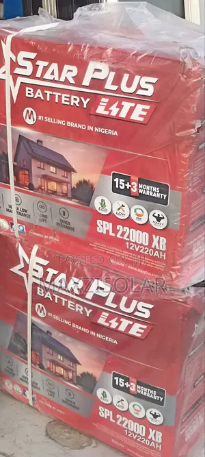 220ah Starplus Tubular Battery
