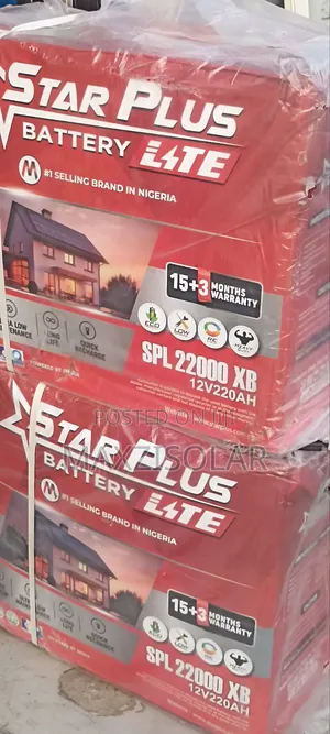 220ah Starplus Tubular Battery