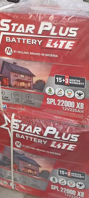220ah Starplus Tubular Battery