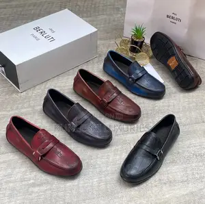 Original Berluti Loafers Leather Shoe For Men