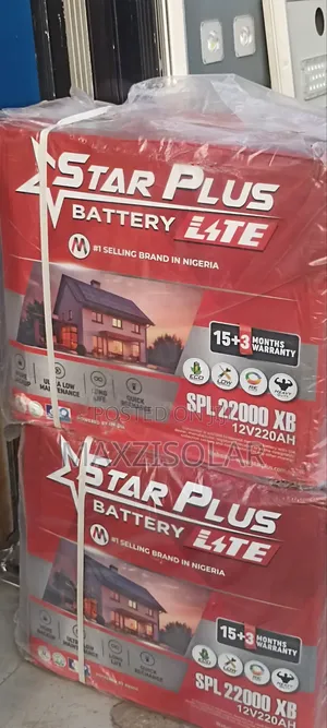 220ah Starplus Tubular Battery