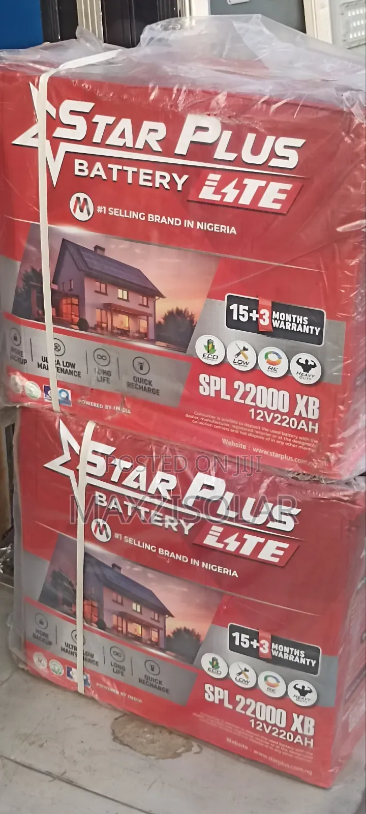 220ah Starplus Tubular Battery