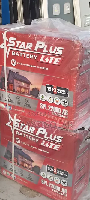220ah Starplus Tubular Battery