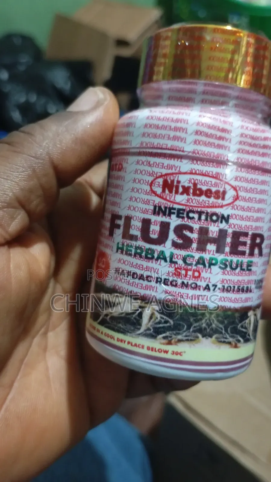 Infection Flusher Herbal Capsules