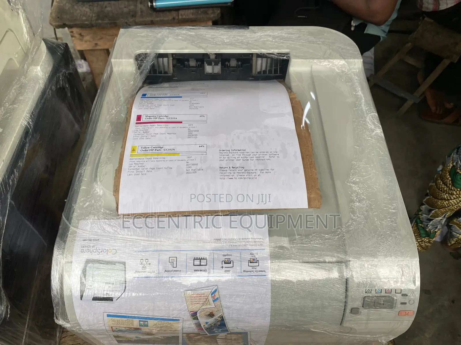 Hp Color Cp 2025 Printer