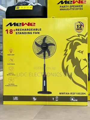 Original Mewe Rechargeable Standing Fan