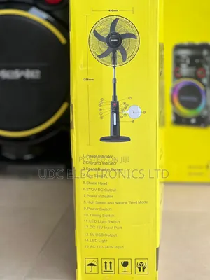 Original Mewe Rechargeable Standing Fan