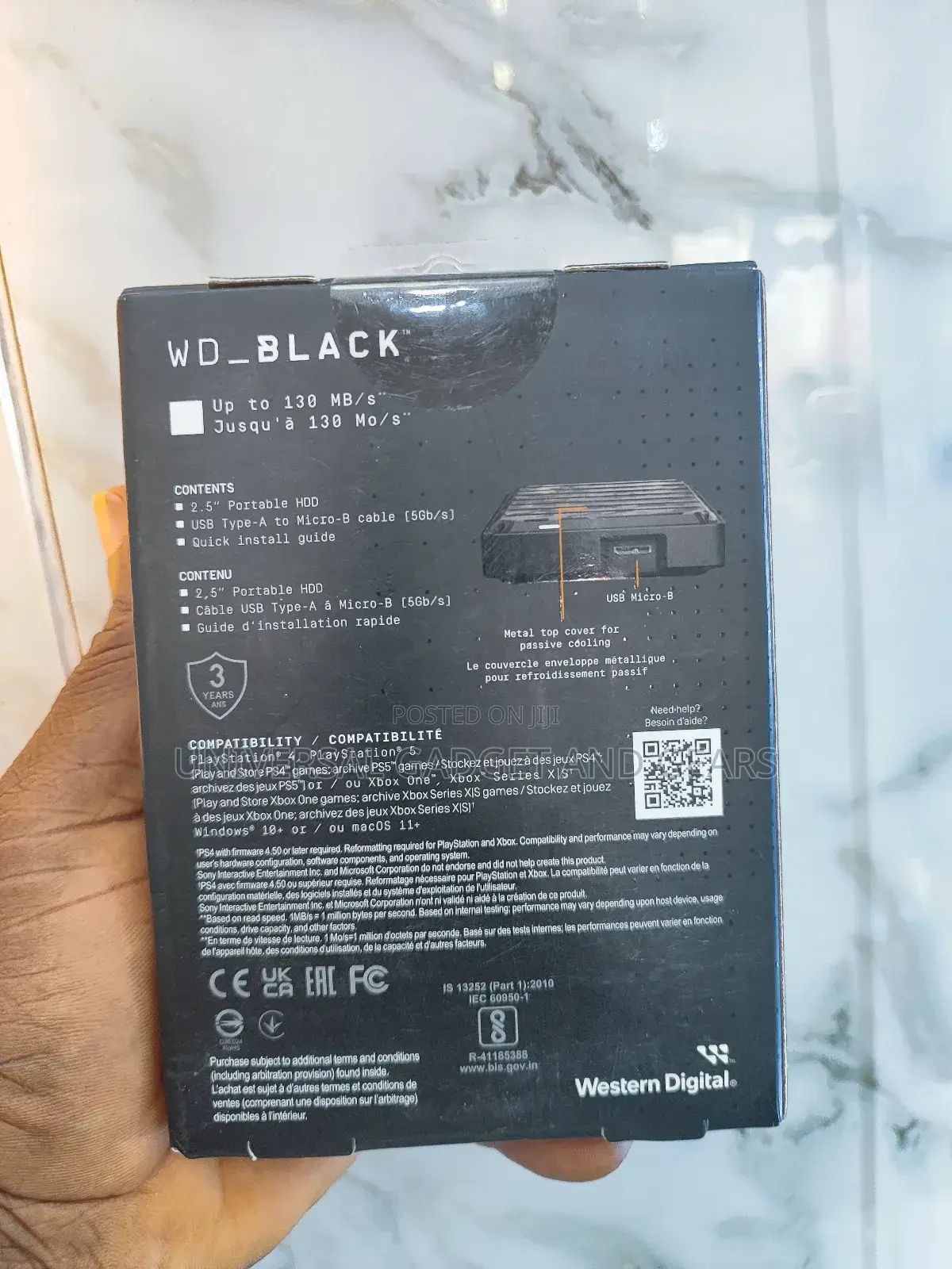 Wd Black P10 Game Drive 4tb ( Camo )