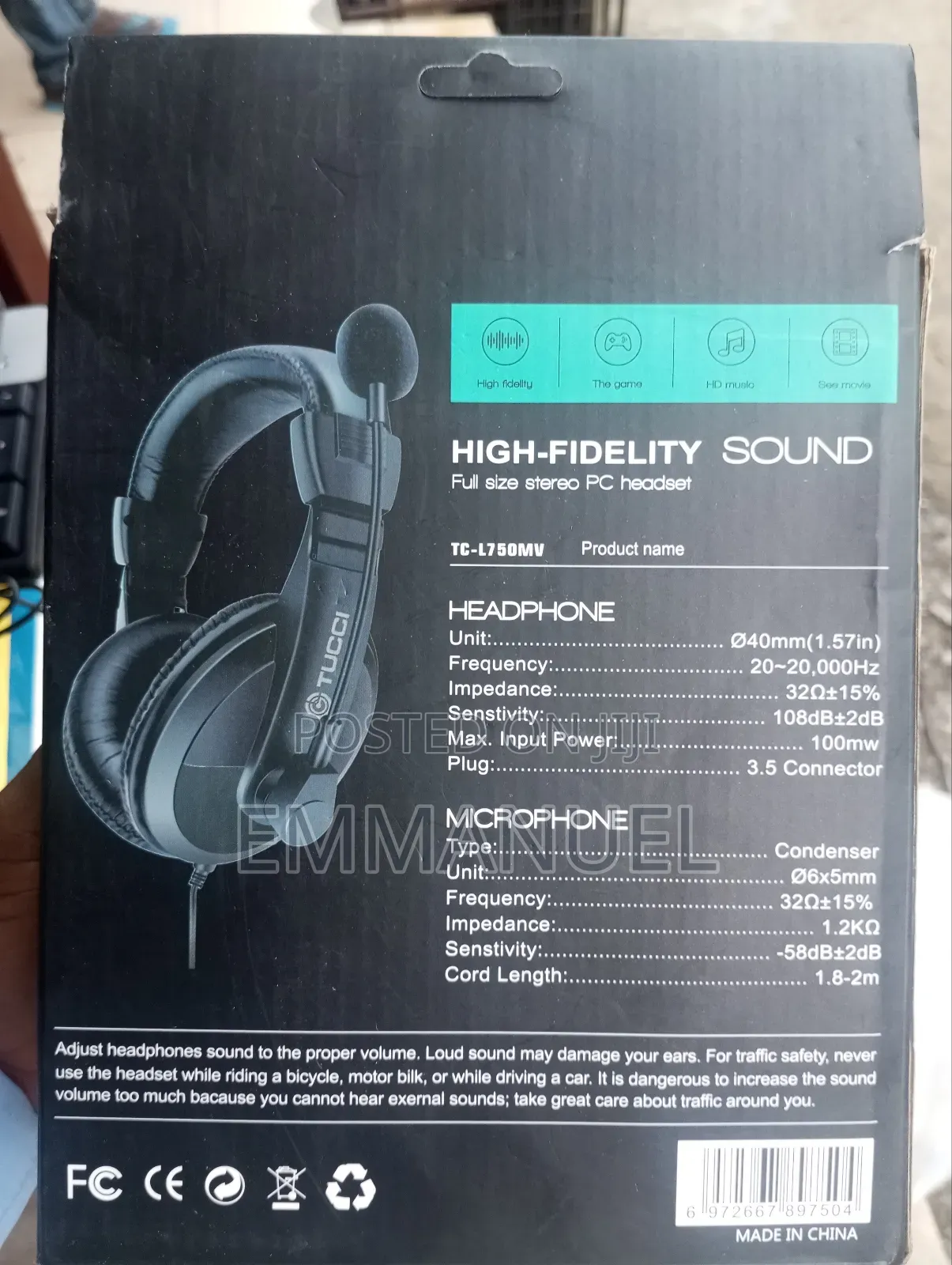 Head Phone With Quality