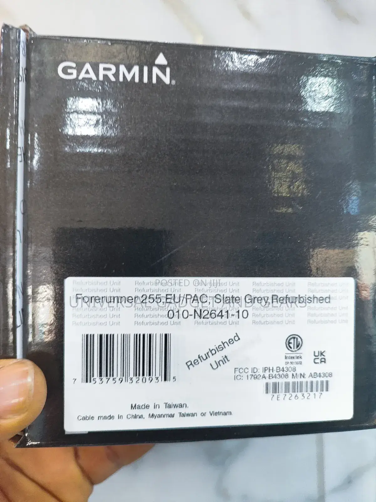 Garmin Forerunner 255 ( Refurbished ) Slate Grey