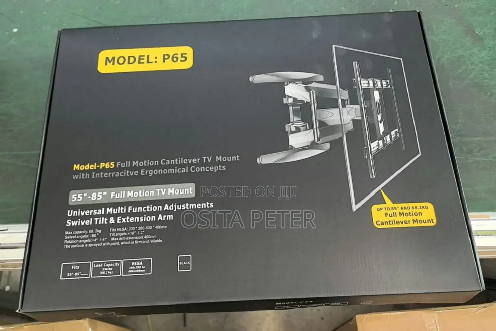 Wall Bracket Hanger 32"-85"