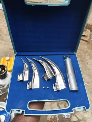 Laryngoscope 4 Blade (Metal Steel)