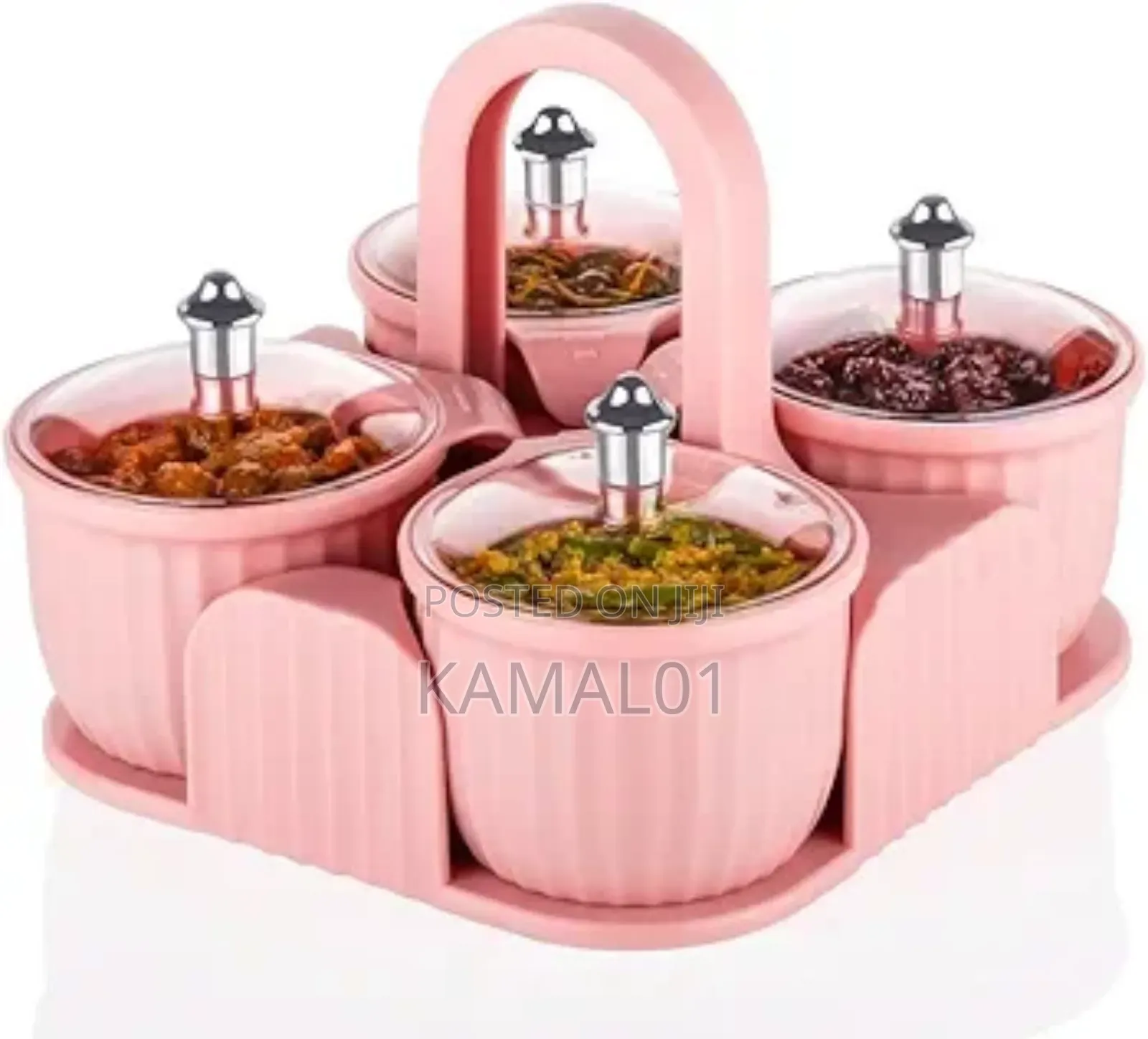 Dry Fruit Box 4 Pc Jar Set Aachar Pickle Container