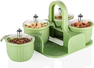 Dry Fruit Box 4 Pc Jar Set Aachar Pickle Container