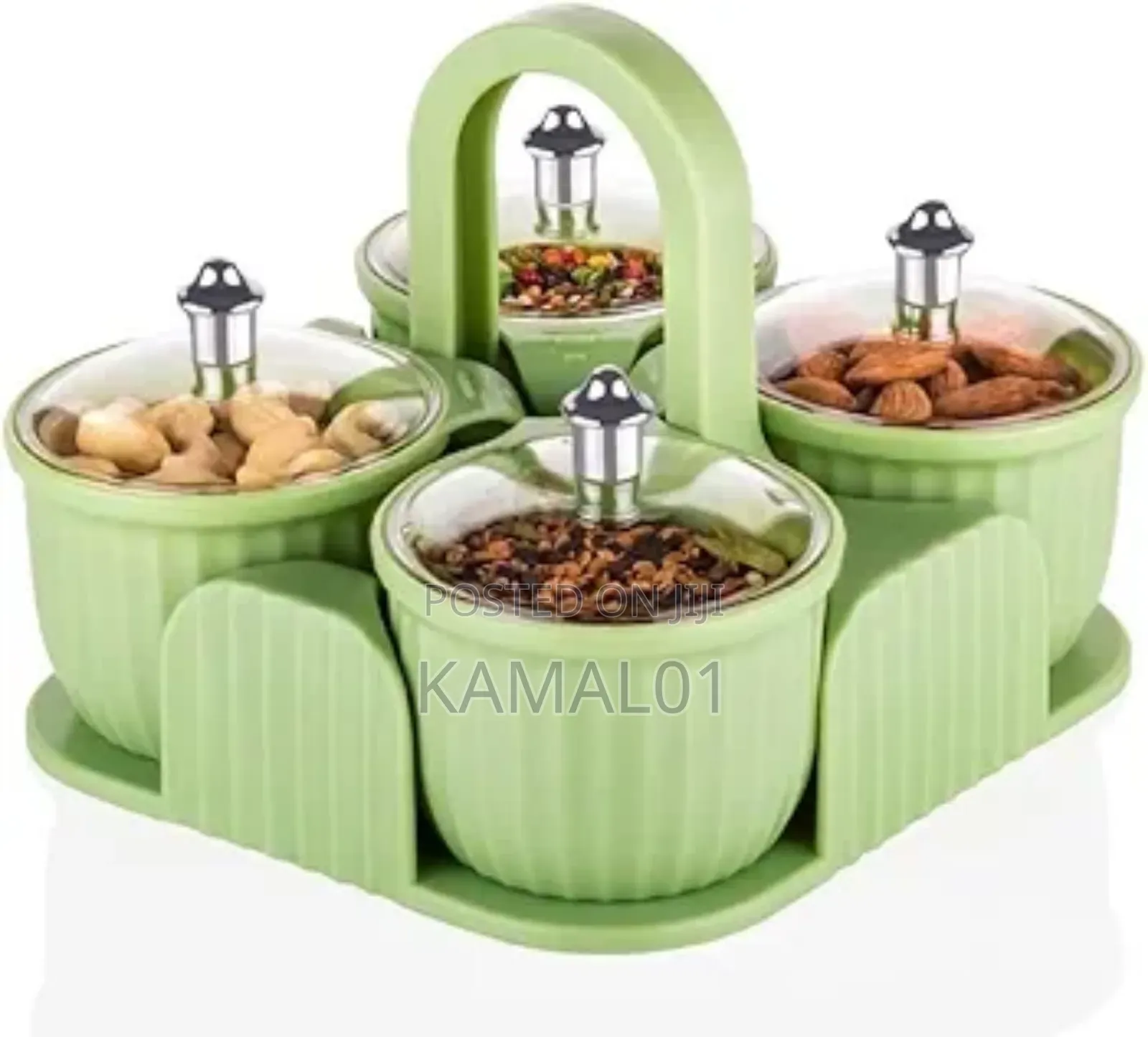 Dry Fruit Box 4 Pc Jar Set Aachar Pickle Container