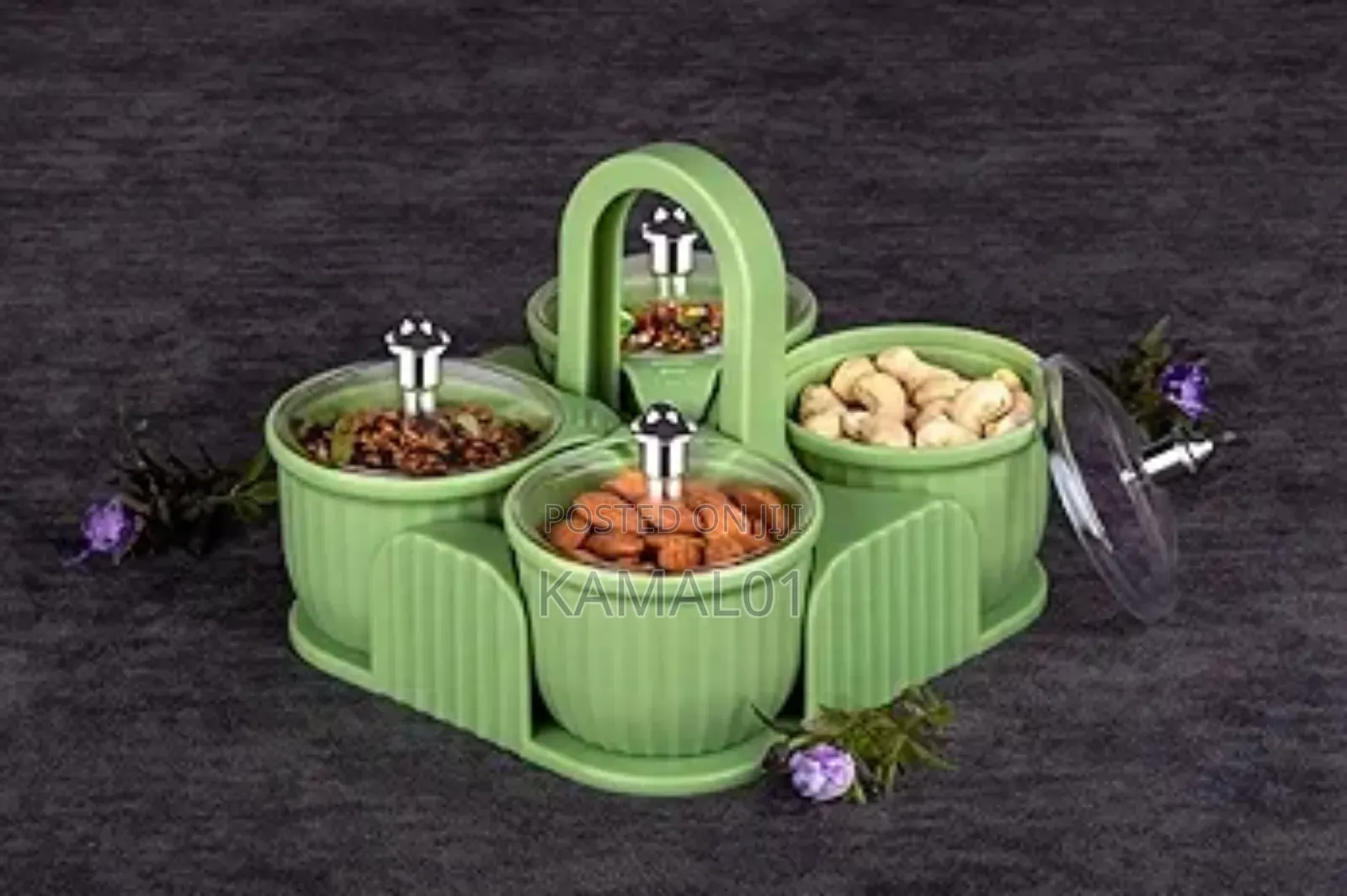 Dry Fruit Box 4 Pc Jar Set Aachar Pickle Container