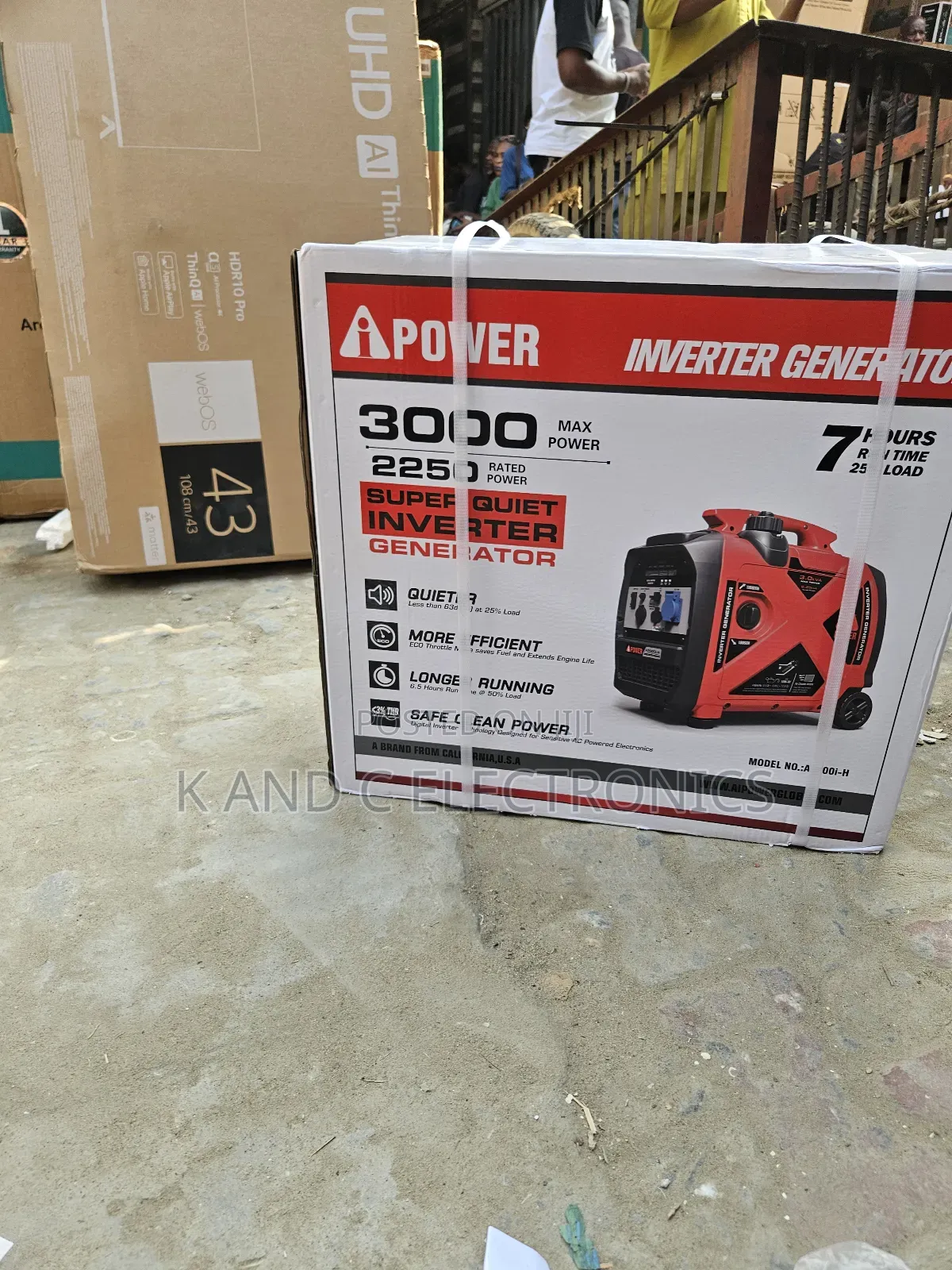 Ipower 3kva Soundproof Inverter Generator