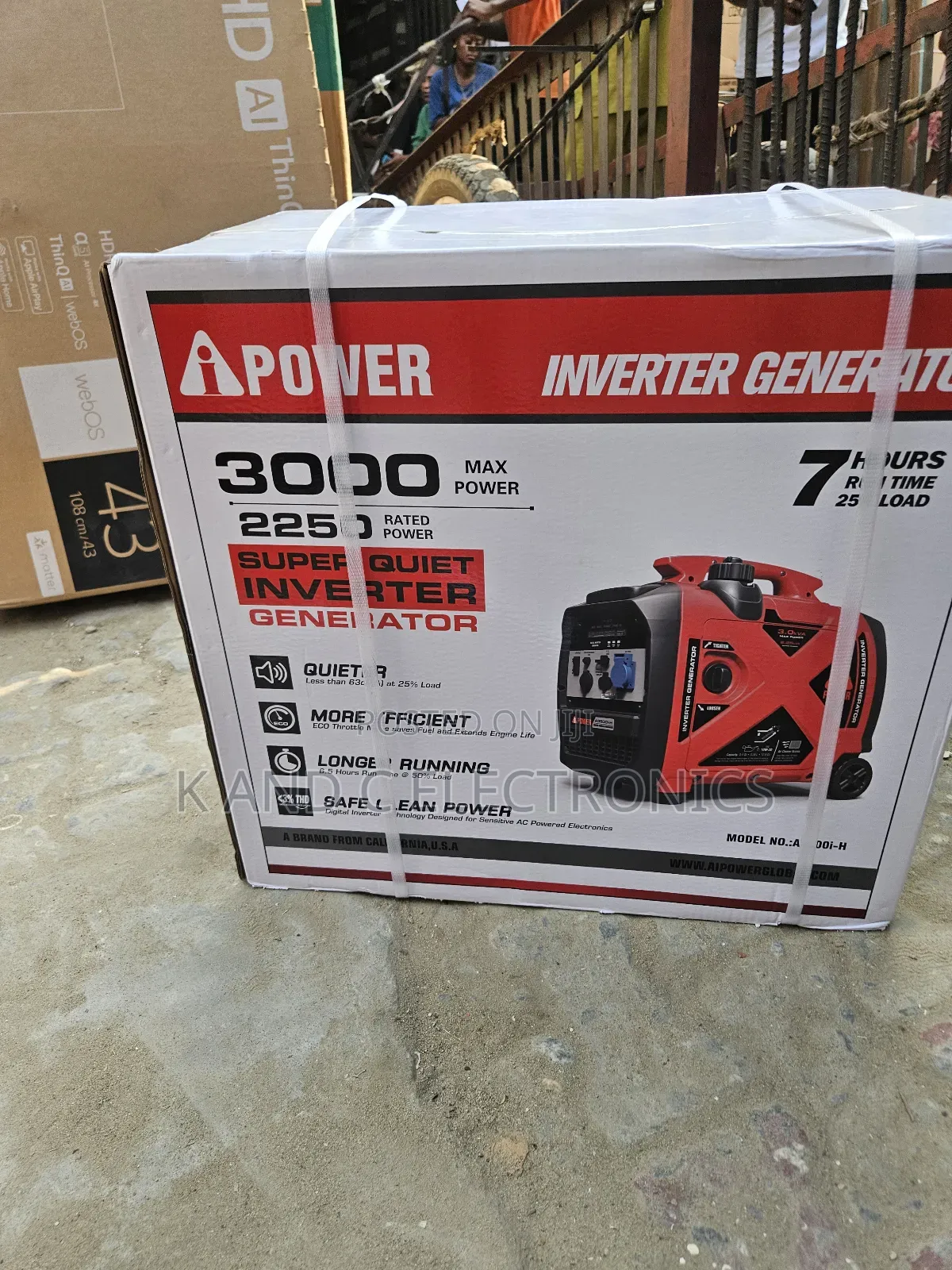 Ipower 3kva Soundproof Inverter Generator