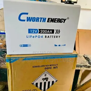 200ah 12v Cworth Energy Lithium Battery – Durable, Powerful Reliable
