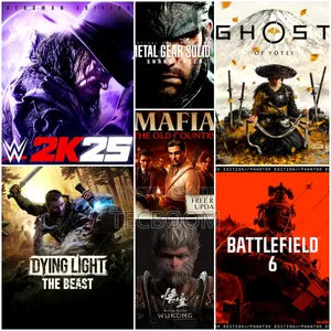 Ps5 Games Fc 26,2k25,Mafia,Metal Gear,Ghost Of Yotei,Battlefield 6