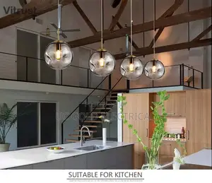 Nordic Modern Pendant Lights Creative Glass Ball Hanging Lampfordining