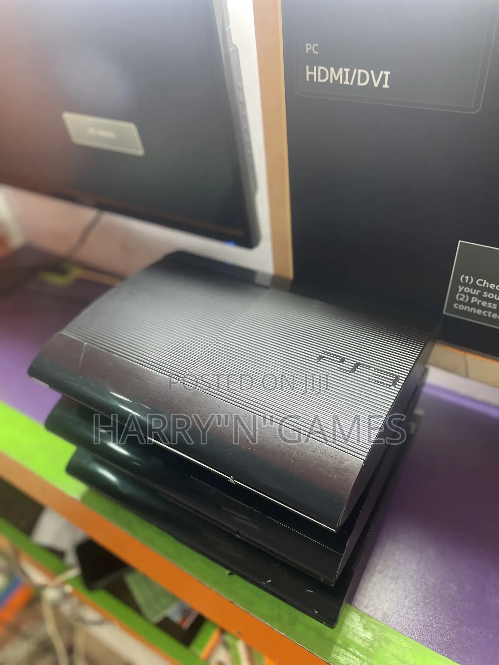 Superslim Ps3 With Installed Games
