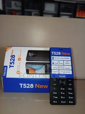 New Tecno T528 Black