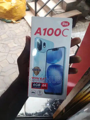New Itel A100C 64 GB Black