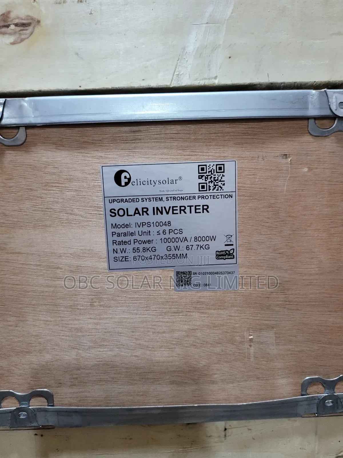 Felicity Inverter 10kva