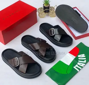 High Quality Leather Luxury Slippers