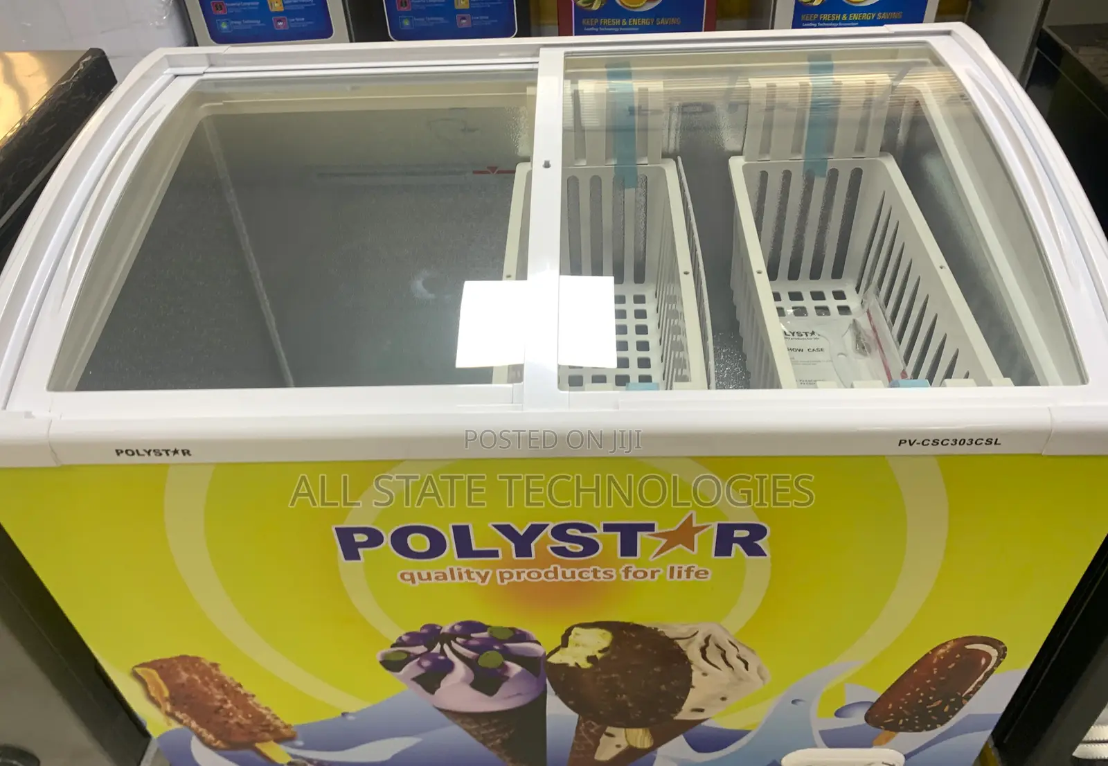 Polystar Double Door Merchandising Chiller – Model 303csl