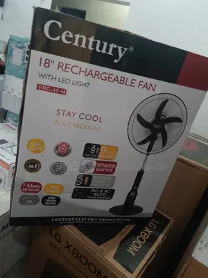 Century 18′′ Rechargeable Fan – Best Quality Fast Shipping