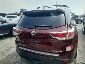 Toyota Highlander Limited V6 4x4 (3.5L 6cyl 6A) 2016 Burgundy