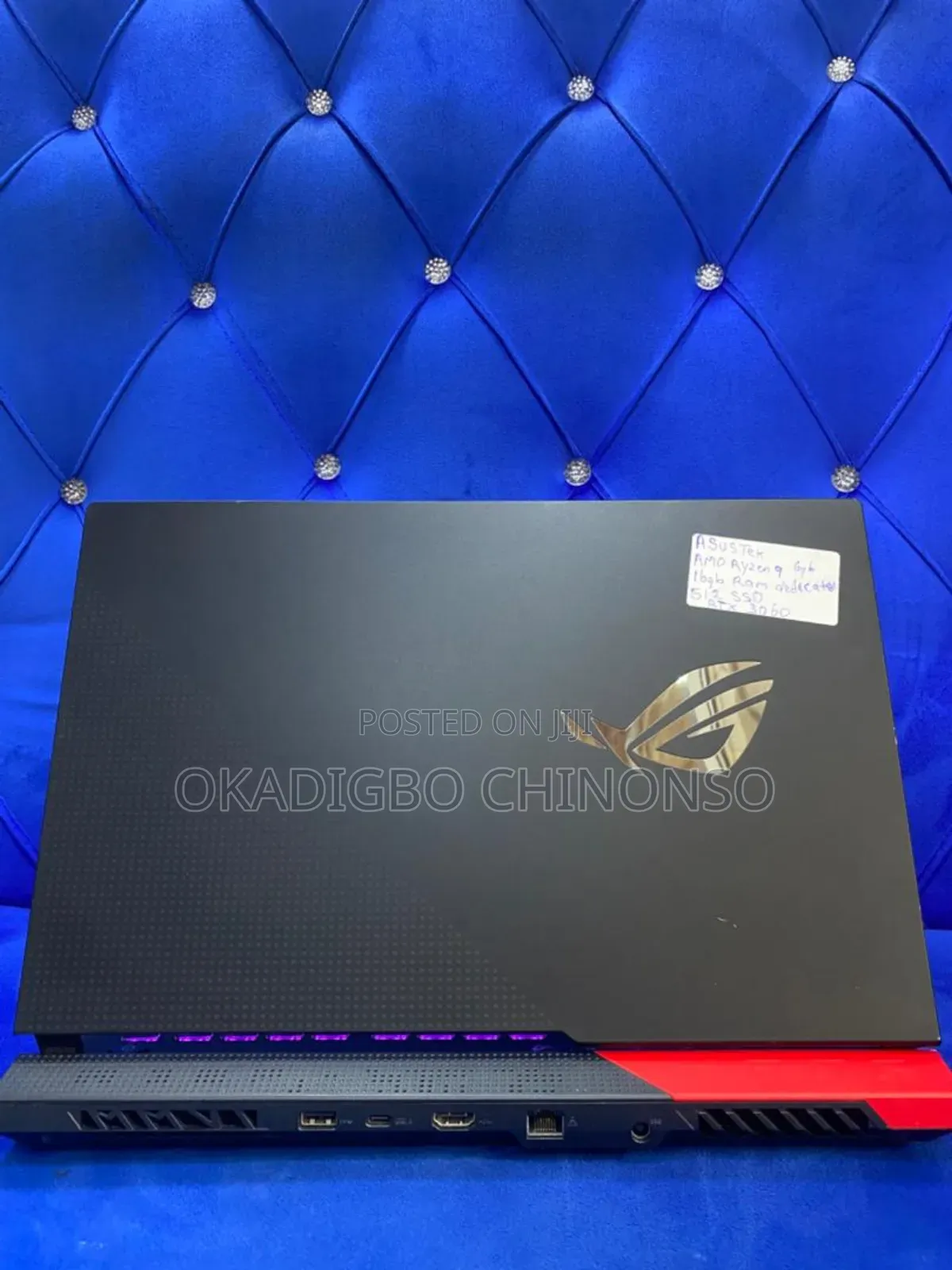 Laptop Asus ROG Strix G15 16GB AMD Ryzen 9 SSD 1T