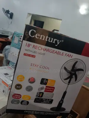 Century 18′′ Rechargeable Standing Fan – Efficient Dc Motor