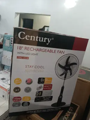 Century 18′′ Rechargeable Standing Fan – Efficient Dc Motor